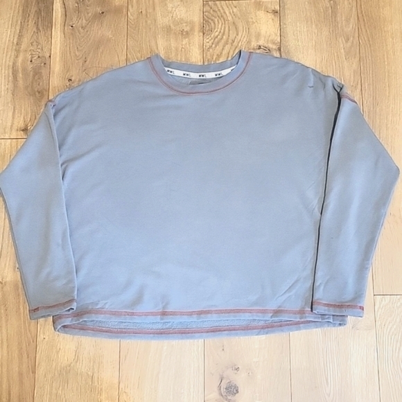 MWL Superbrushed Contrast-Stitched Easygoing Sweatshirt - Picture 2 of 7